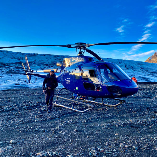 Ice Cave & Helicopter Tour