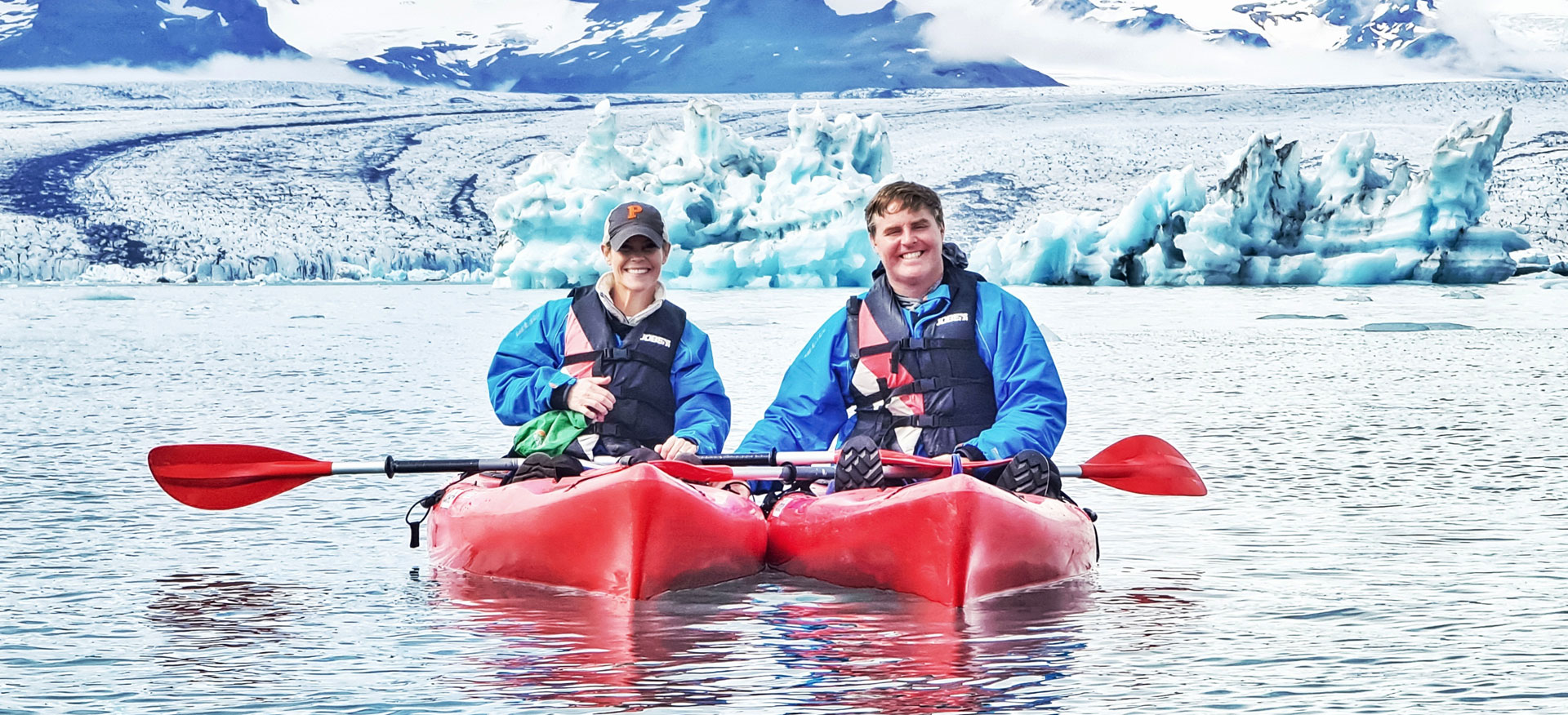 Glacier and Volcano Expeditions, Ice hike & Glacier lagoon kayaking tour  guide