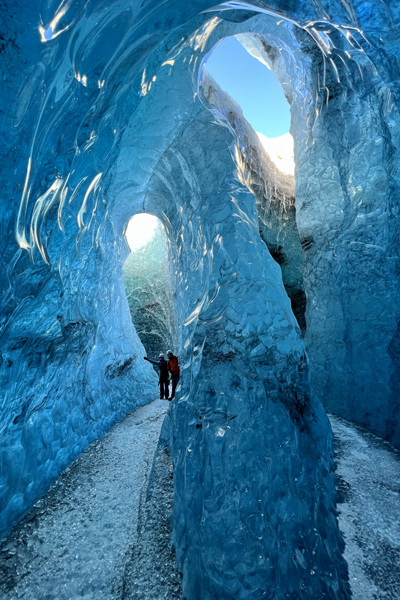 Glacier Hike Ice Cave Home Image