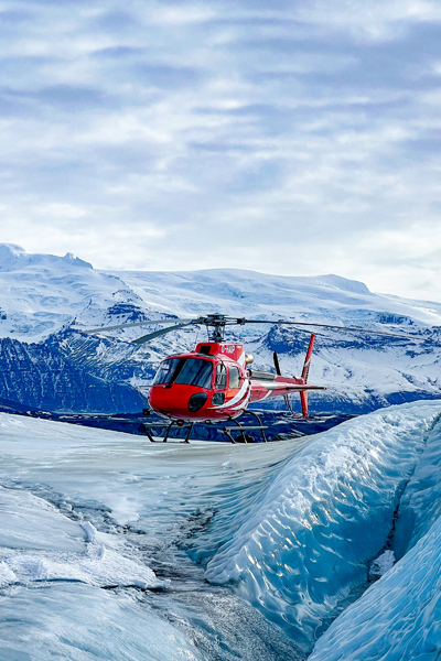 Helicopter Ice Cave Tour Home Image